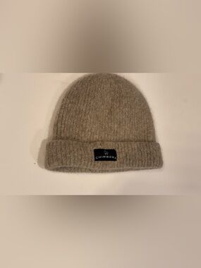 Chimbora Alpaca Wool Blend Oatmeal Colored Beanie Hat